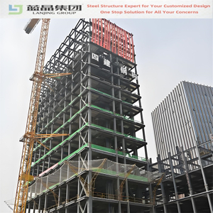 General Assembled Commercial Pre Engineered Prefabricated Metal Industry Steel Frame Structure Workshop Warehouse Building and Construction