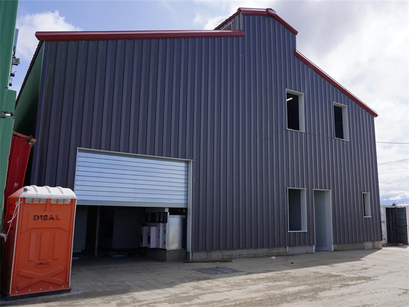 Steel Seafood Processing Plant