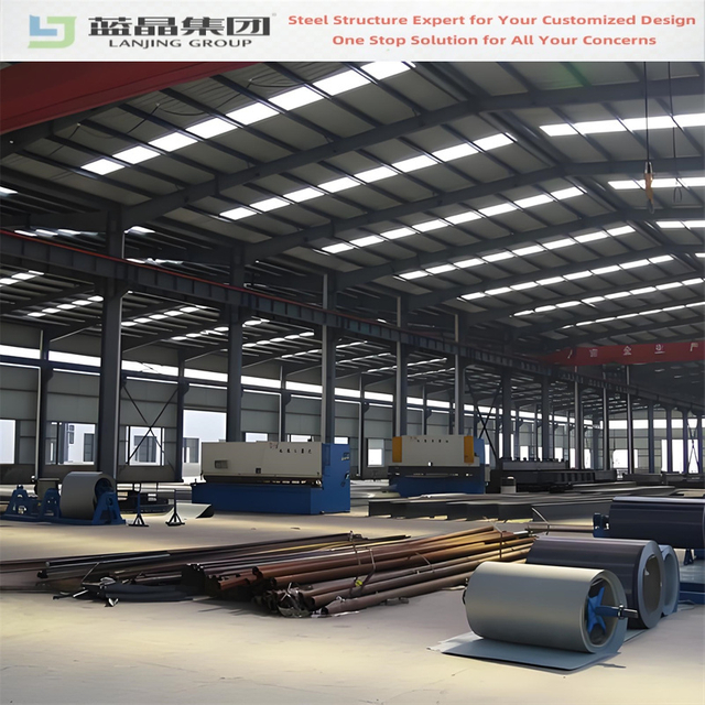 Industrial Park Large Scale Prefabricated Building Steel Structure Plant