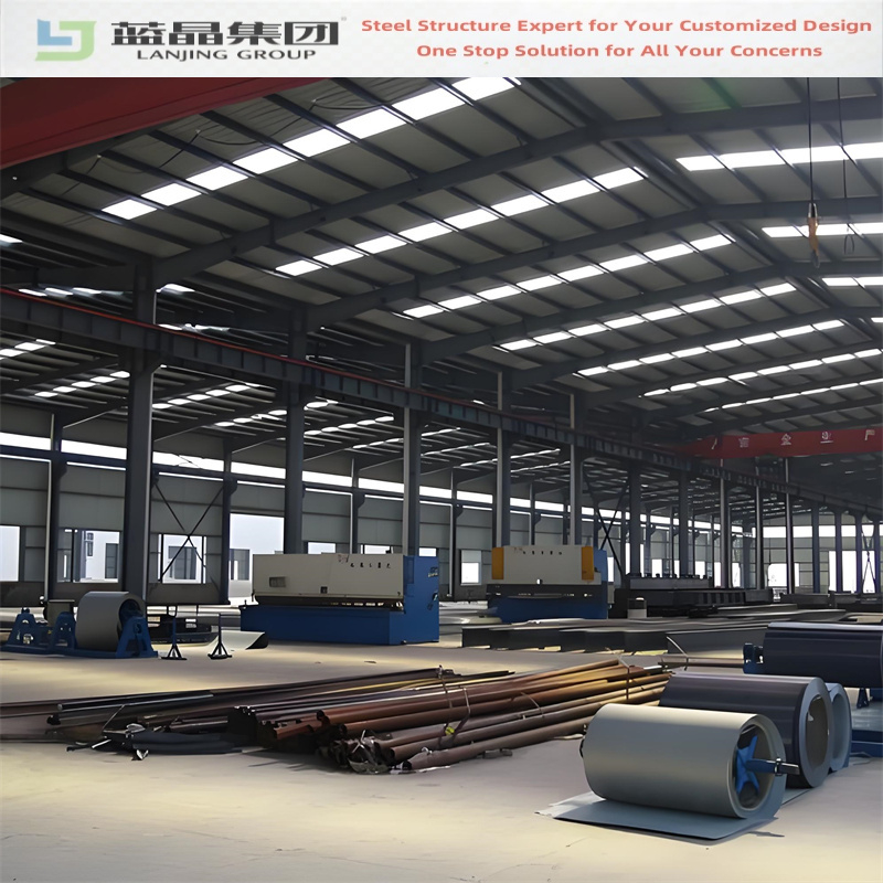 Industrial Park Large Scale Prefabricated Building Steel Structure Plant