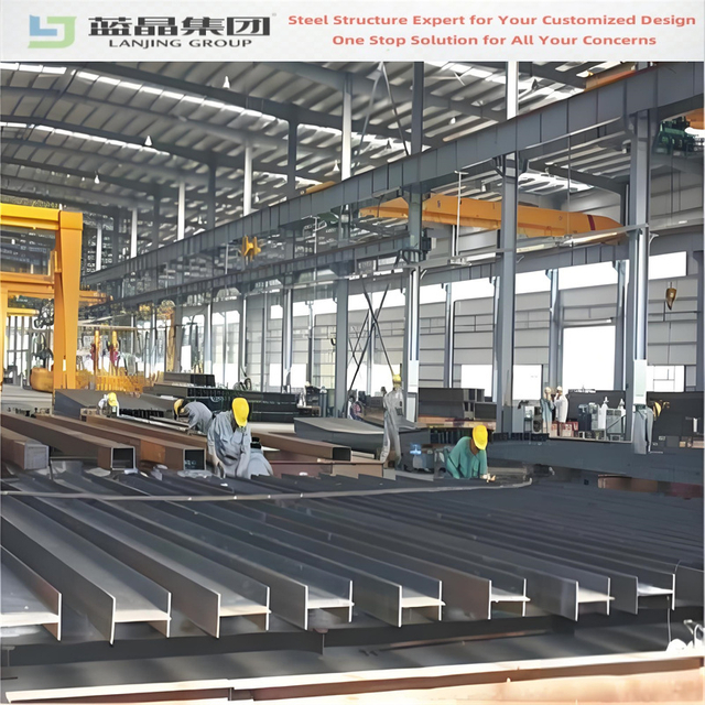 Ready Made Creative Engineering Gable Frame Light Industry Durable Steel Structure Metal Modular Folding Portable Construction Building