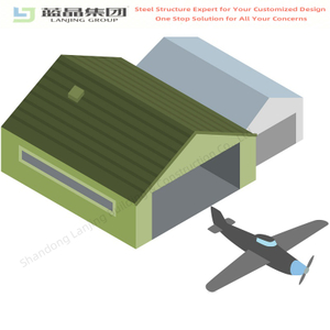 Light Weight Steel Structure Airplane Hanger Parking