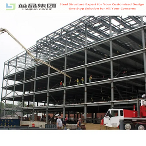 Multi Storey Prefabricated Steel Structure Building Hotel School Office Shopping Mall Construction