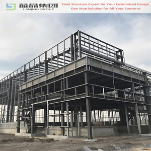 Ready Made Creative Engineering Gable Frame Light Industry Durable Steel Structure Metal Modular Folding Portable Construction Building