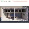 Customized Modular Prefabricated Public Toilet Bathroom Flat Pack Container House