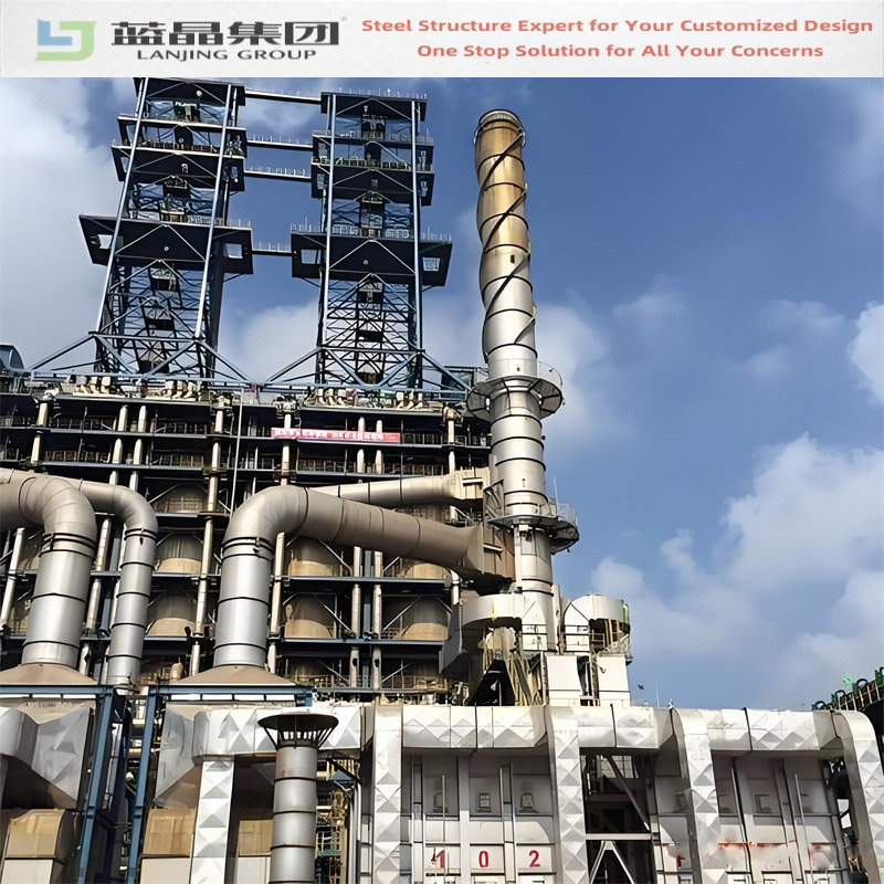 Multi Story High-Quality Steel Structure for High-Rise Parking Lots