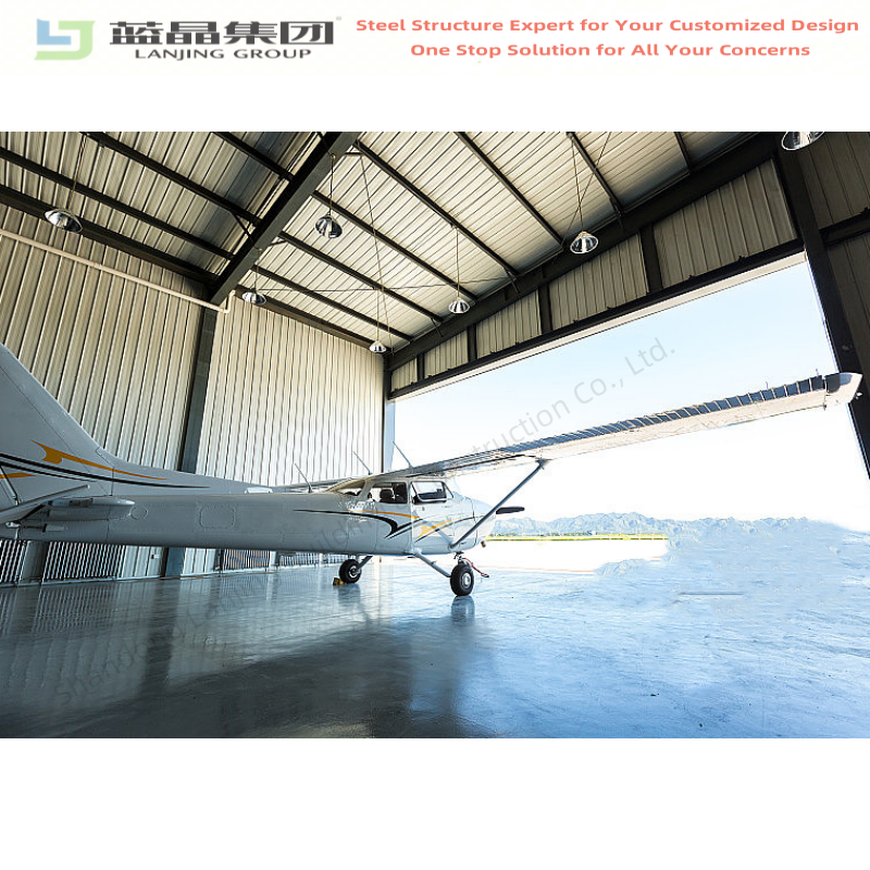 Light Weight Steel Structure Airplane Hanger Parking
