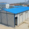 Single Storey Sandwich Panel Prefabricated Labor Camp