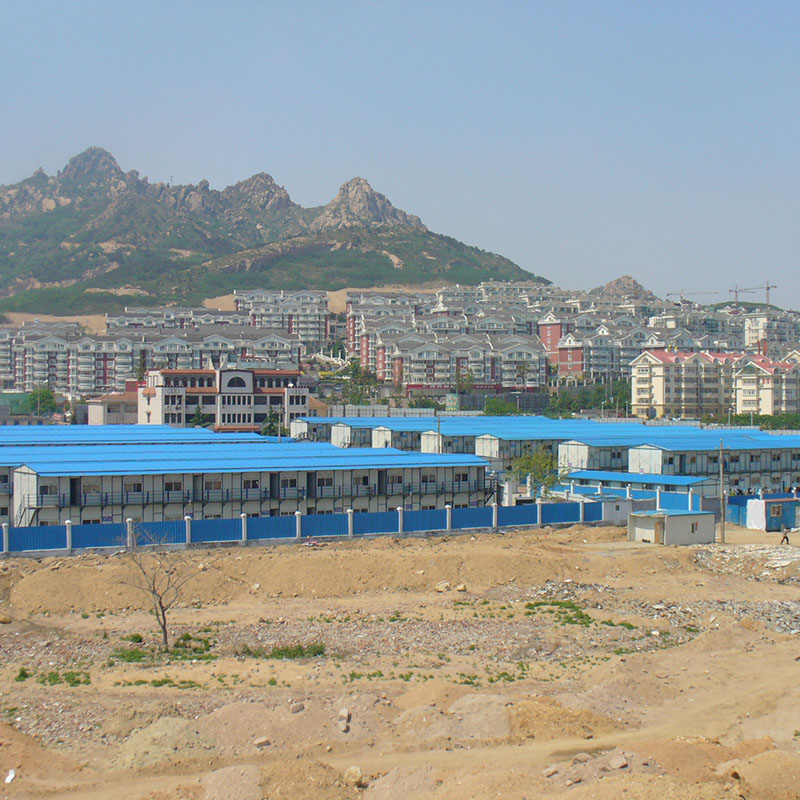 Light Steel Structure Prefabricated Building Labors Camp