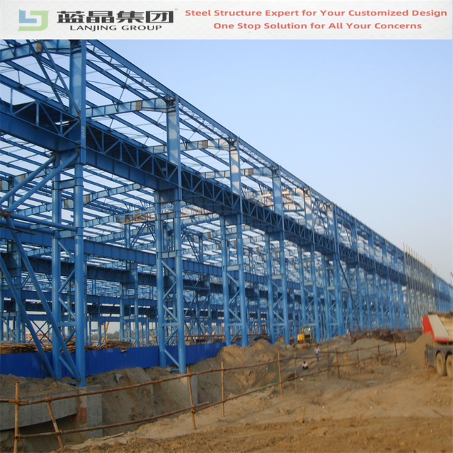 China Ub En Standard Prefabricated Steel Structure Multi-Story Metal Construction Frame Workshop for Industrial