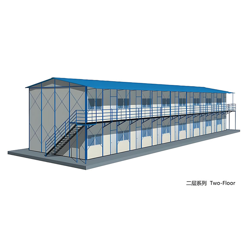 Light Steel Structure Prefabricated Building Labors Camp