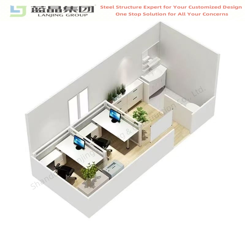 Flat Pack Container House For Kinds Of Dormitory And Office