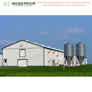 Prefabricated Steel Structure Chicken Pig Cow House Shed