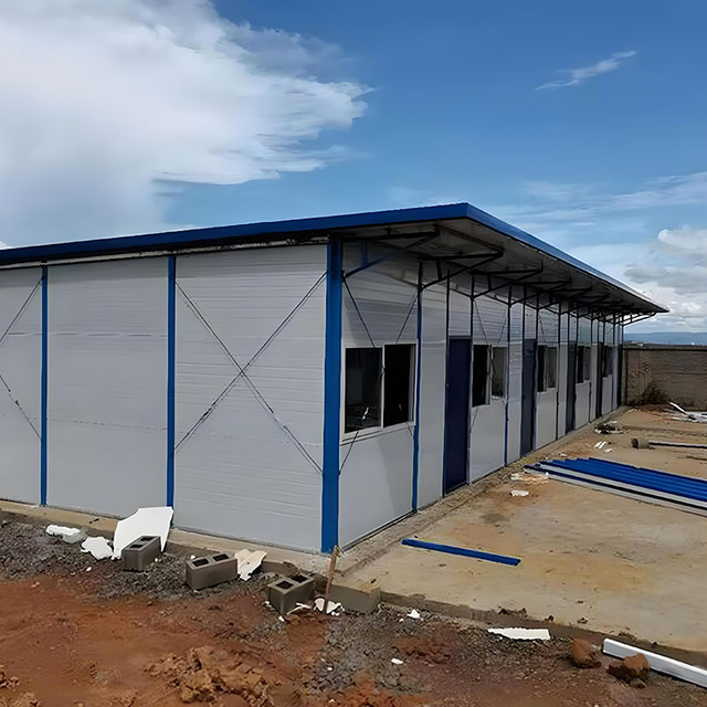 On-site Temporary Prefabricated House Stackable Modular Camp