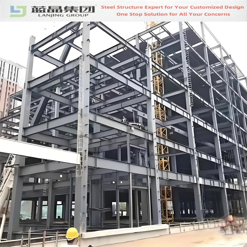 Multi Story High-Quality Steel Structure for High-Rise Parking Lots