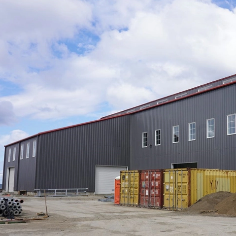 Steel Seafood Processing Facility