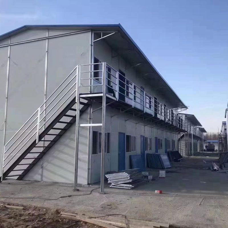 Light Steel Structure Prefabricated Building Labors Camp