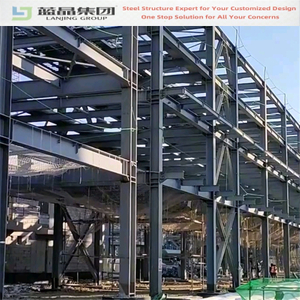 Galvanised Steel Frames Steel Structures Multi-Storey High Rise Buildings/Office 