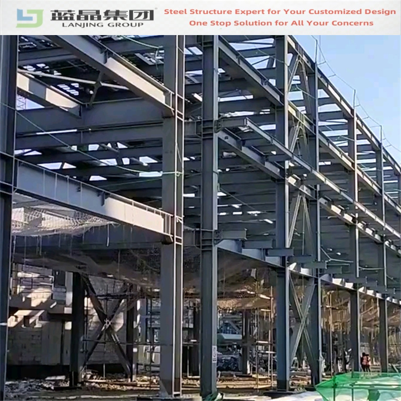 Prefabricated Steel Frame High Rise Multi-Storey Apartment Building